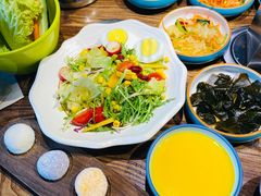 -明洞阿姨·韩式酱蟹烤肉·创意料理(三元桥店)