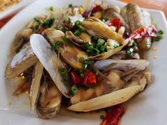 葱油蛏子-胖大嫂渔家排档·全海景餐厅(渔村店)