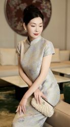 -禾米旗袍妈妈装礼服定制(嘉业国贸店)