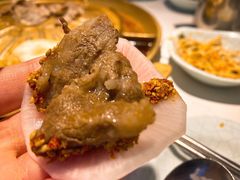 腌萝卜片-猪啊牛呀羊啊铜盘烤肉(正大广场店)