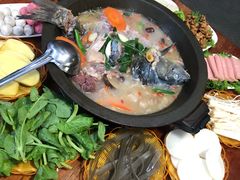 桂花鱼-双廊杨记石锅鱼石锅牛肉