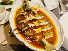 自制双椒酱蒸深海黄鱼-古点料理