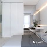 从起居室调换了卧室，放弃了走廊的想法