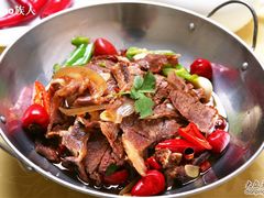 干锅带皮牛肉-谭谈川菜(控江路店)