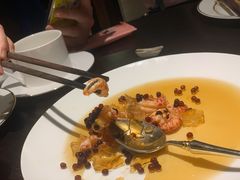 摩纳德黑醋鱼籽龙虾冻-甄御•海鲜新青岛菜(麦岛店)