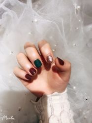 -孔雀手美甲美睫护理