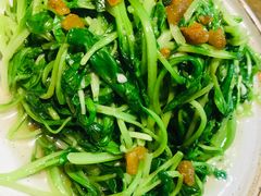 油渣鸡毛菜-兰溪小馆(东直门簋街店)