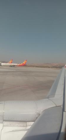 吕梁大武机场-"从北京回长沙的时候,经过这里的一个中转站.