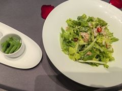 烤虾松拌芹菜苗-北京泰富酒店-柏景轩中餐厅