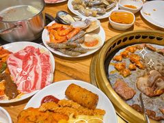 -韩京炭火烤肉自助料理(柯桥万达店)