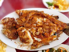 -北京龙庆四季香农家饭庄·灶台鱼·碳烤虹鳟鱼(龙庆峡店)