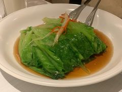 白灼罗马生菜-悦融琥珀·京鲁菜·海味珍品(西单店)