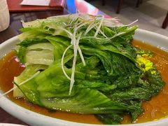 白灼罗马生菜-恭敬李·烤鸭(天坛北门店)