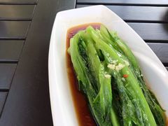 蒜泥油麦菜-自在弥林花园餐厅(云栖店)
