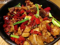 石锅椒麻鸡-蜀宴小调·精致家常菜(来福士店)