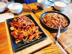三杯蘑菇鸡-中8楼风尚云南菜(颐堤港店)
