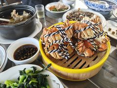 -七的湖·晚芳亭·阳澄湖农家菜·大闸蟹(莲花岛店)