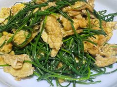 草原鲜沙葱炒鸡蛋-蒙亨·手把肉·蒙古包文化主题餐厅(天恒广场店)