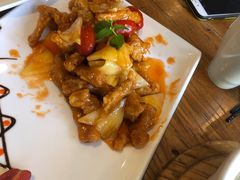 菠萝里脊肉-船歌·鱼水饺青岛菜(闽江二路店)