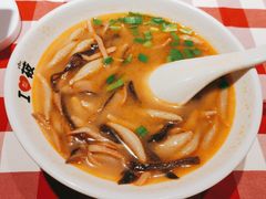 蘑菇汤莜面鱼鱼-西贝(吴江路湟普汇店)