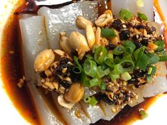 -东来菜馆•手抓海鲜家常菜•海鲜锅贴(鸽子窝店)