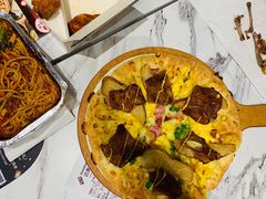 照烧风味牛肉土豆比萨-达美乐比萨(红山店)