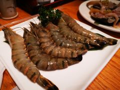 烤黑虎虾-赤坂亭·M9和牛烧肉·铁板烧·日料398放题(长泰广场店)