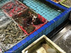 水产区-霞涌市场海鲜摆卖区