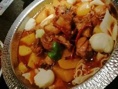 沙湾原始大盘鸡-丝路金桃·新疆菜(徐汇店)