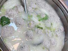 萝卜丝鱼丸汤-山坑河鲜(昆仲楼店)
