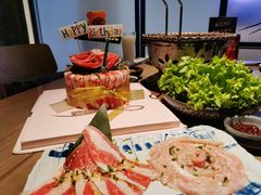 季节蔬菜组合-烧肉达人•炭火烧肉(新天地店)