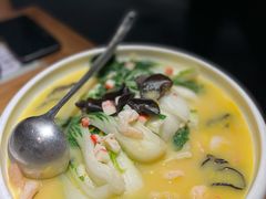 上汤虾仁奶白菜-老宁波1381餐厅(宏泰广场店)
