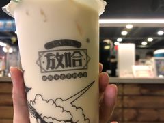 甜醅子奶茶（小杯）-放哈·甜醅子奶茶创造者(正宁路店)