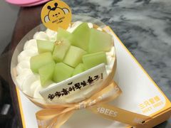 蜜瓜蛋糕-三只蜜蜂蛋糕(东城店)
