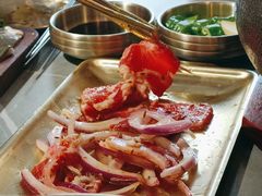 -围炉肉舍•炭烤活鳗•丹东海鲜烤肉(步行街店)