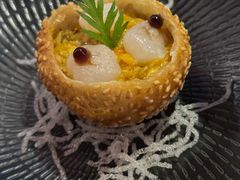 手拆蟹黄配小麻球-爱玲EILEEN(环球金融中心店)