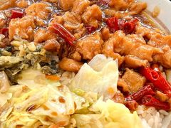 宫保鸡丁饭配蒸蛋-永和大王(一口茶豆浆|花香豆更香·碧榕湾店)