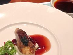 蓝莓红酒鹅肝-一本魅·日式料理