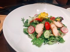 土鸡肉蔬菜沙拉配黑松露酱汁-觅唐MITONG(鸟巢店)