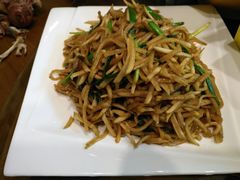 芥菜丝炒肉丝-天赢酒楼(青馨家园店)