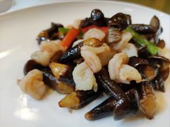 鸡枞菌炒水晶虾仁-渭塘酒家(生态园店)