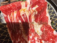 黑毛和牛 M5肩胛牛排-牛YO烧肉烤肉自助(万象城春河里店)