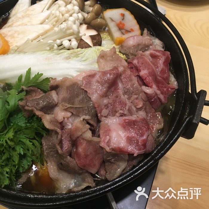 牛肉寿喜烧