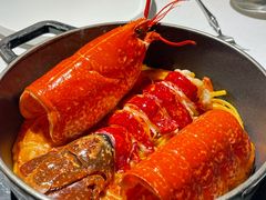 法国布列塔尼蓝龙虾意面-Le Bistrot de Racine