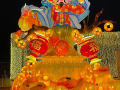 -欢乐海岸椰林沙滩-2025湾区超级灯会