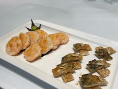 渔村虾饼拼煎酿鱼皮-顺德渔村(华侨城店)