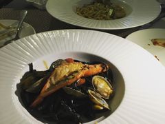 墨鱼汁意面-BONAZZA 意大利餐厅