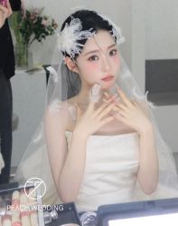 -桃子造型婚纱礼服(凤起广场店)