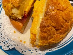 旺角菠萝油拼炒蛋-敏华冰厅(天河城店)