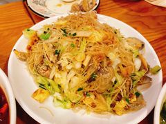 海鲜炒粉干-丁记盐蘸牛肉·新杭菜(河东路店)